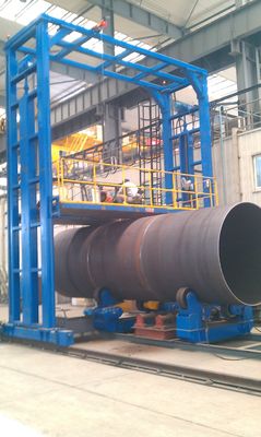 60 টন ড্রাইভিং ক্ষমতা সহ স্ব-সারিবদ্ধ ওয়েল্ডিং রোটেটর, 6-60m/h রোলার গতি, এবং স্বয়ংক্রিয় ওয়েল্ডিংয়ের জন্য 100-1000mm/min রোটেটর গতি